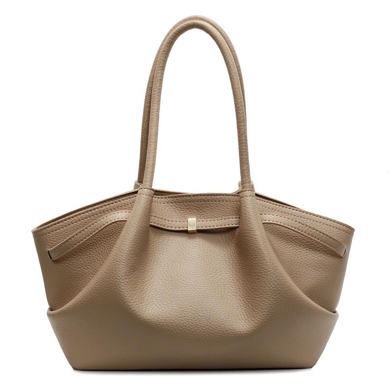 

Spring 2025 Women s Casual Tote Bag: Large Capacity, Stylish Shoulder & Underarm Design 41x21x12 хаки