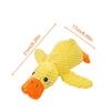 Pets Dog Calming Duck Pet Plush Toy with Quacking Sound Calming Duck Dog Toy Stuffed Duck Toys Chew Toy for Indoor Cat/Dog Toys