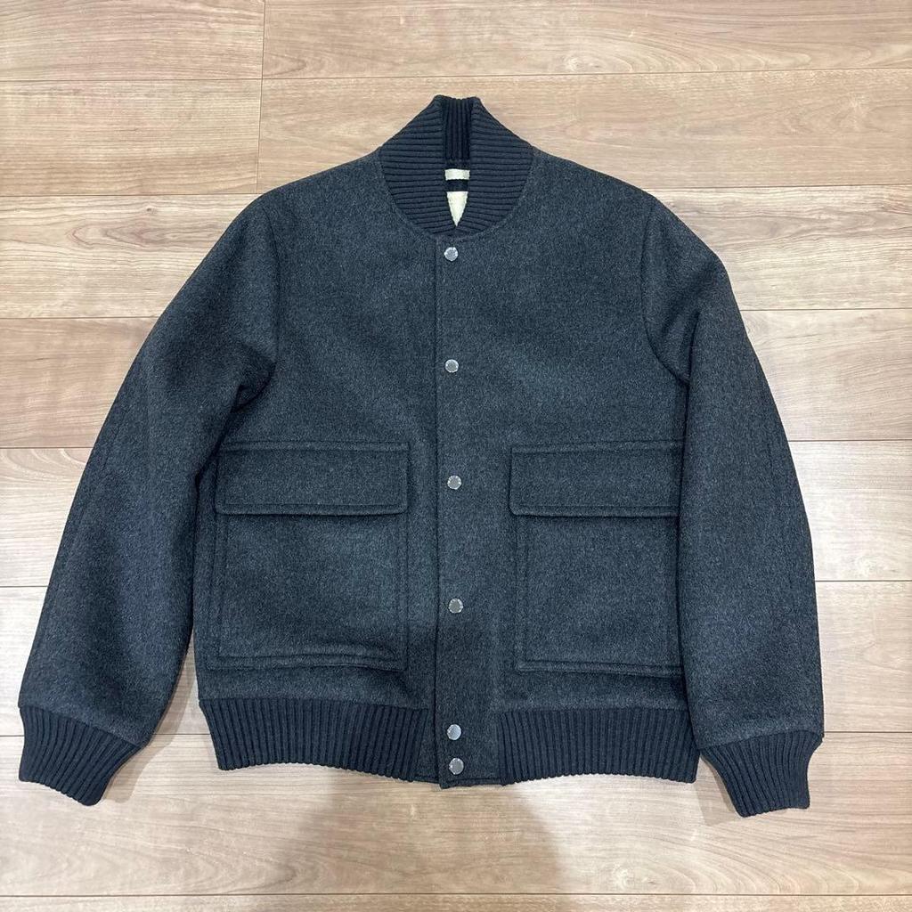 Used WOOLRICH Woolrich double wool bomber