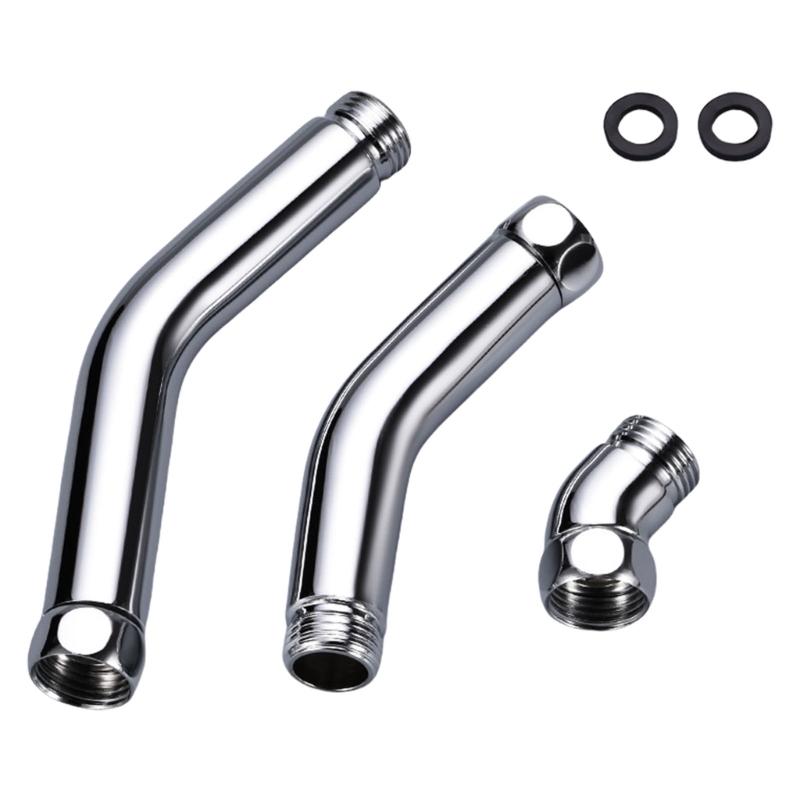 

Practical 135 Degree Shower Hose Connectors Set of 3 for Enhances Sprayer Ranges and Leak Prevention Easy Installion 1