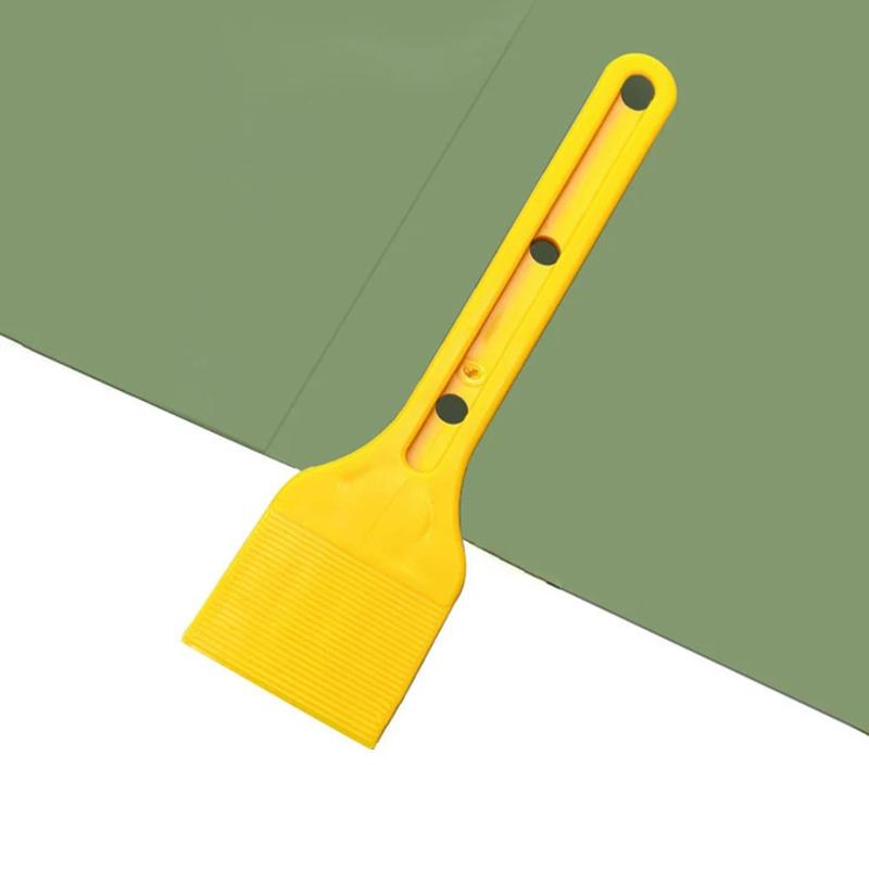 Glass Doors Sealing Strip Installation Scraper Portable Rounded Edge Windows Rubber Strip Scraper Home Repair Manual Tool Supply жёлтый