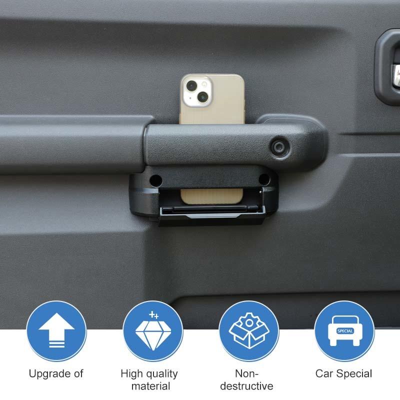 Front Rear Door Armrest Storage Box Organiser Container For Suzuki Jimny 2019 Up 4-Door Version Car Interior Acessories