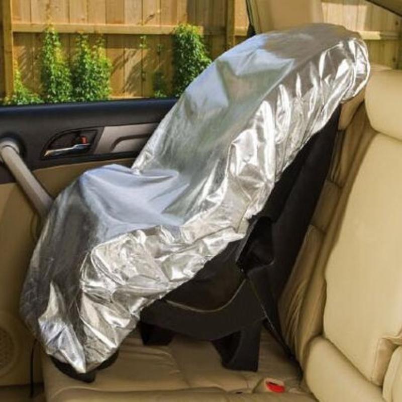 1 Piece Sunscreen Blocking Ultraviolet Heat Insulation Seat Cover Children'S Car Safety Seat Sunshade Baby Kid Dust Cover
