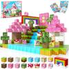 Blue Castle Magnetic Cube Building Blocks - 3D Educational Montessori Toy