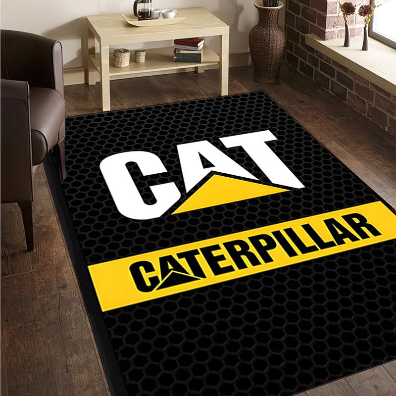 1 Stück Bagger Gat Teppich Bodenmatte, Anti-Rutsch-Matte Stuhlteppich Für Wohnzimmer, Schlafzimmer, Fußmatte Heimdeko Geschenk Weihnachtsgeschenke