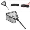 Folding Fish Landing Net Portable Collapsible Triangular Fly Fishing Net Fish Catching or Releasing