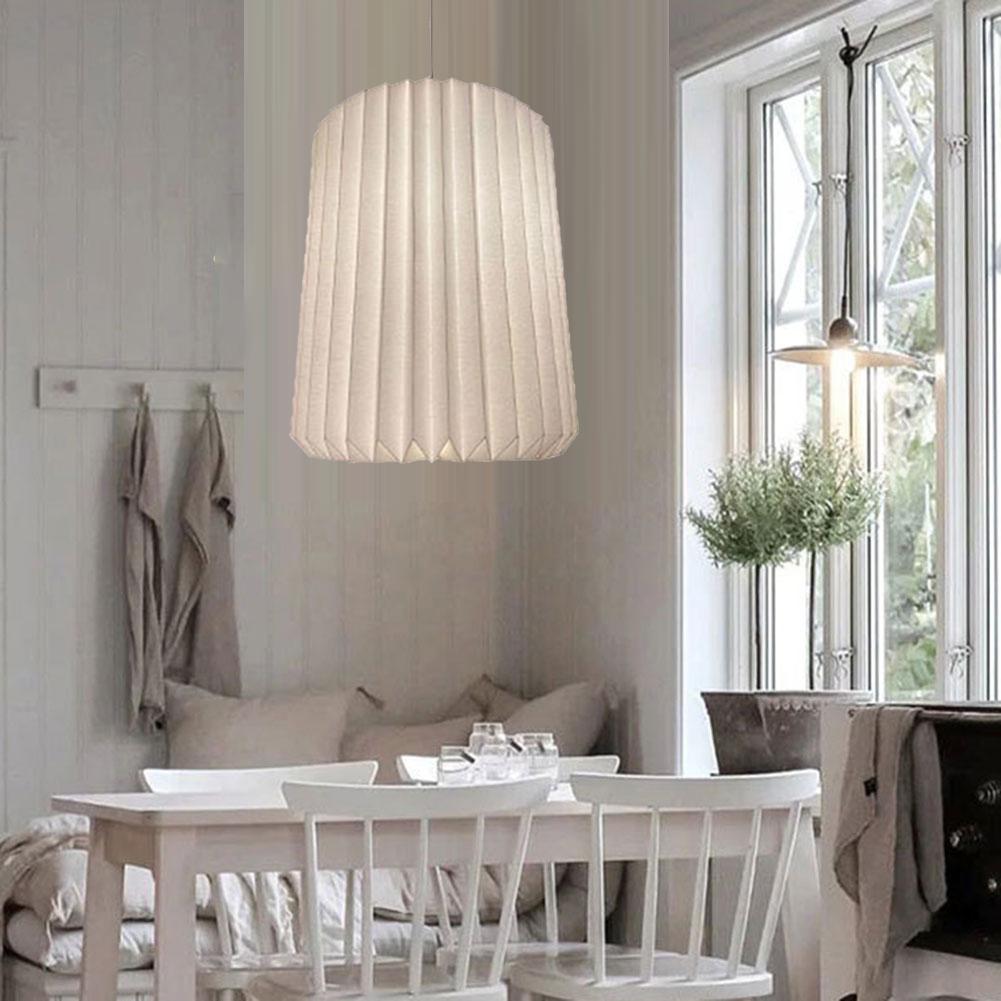 Origami Ceiling Lampshade Nordic Style Paper Lantern Shade Creative Decorative Light Cover for Living Room Decor