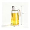 Oil Bottle 630ml Oil Dispenser Soy Sauce Dispenser Liquid Seasoning Container for Olive Oil, Grapese