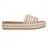 Womens/Ladies Misty Embellished Platform Slides