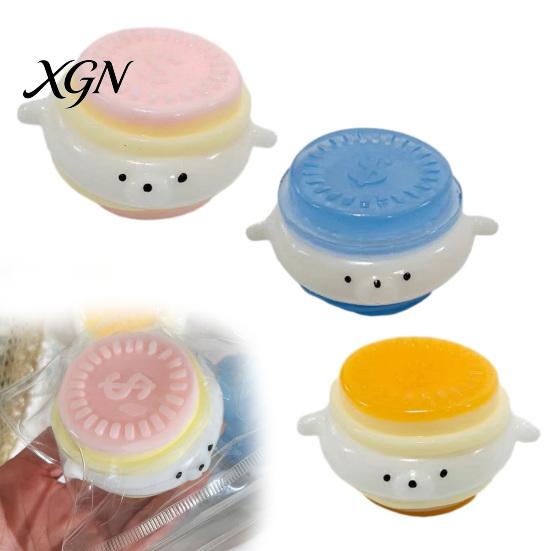 Mood Relaxation Tool Coin Dog Squeeze Toy Slow Rebound Cartoon Puppy Sensory Anxiety Relief Fidget Soft Stress Ball Pinch