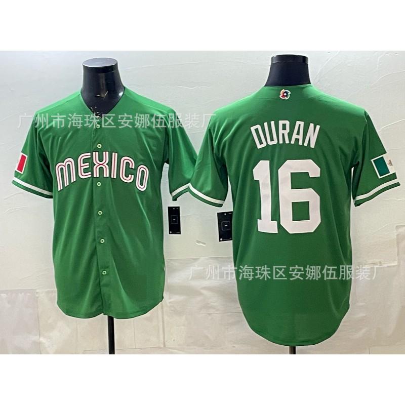2026 Mexico Baseball Jersey Embroidered Number 16 56 30 Team Sports Uniform Men Women