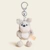 Ornament Plush Dog Pendant Funny Cartoon Animal Keychain Cute Bear Doll Key Ring  Girls