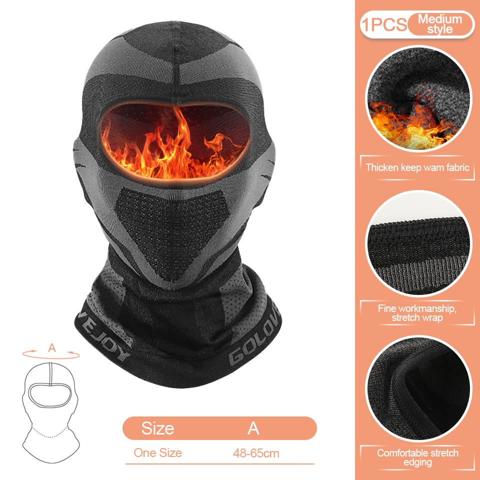 Balaclava Motorcycle Face Mask Full Face Winter Breathable Ski Mask Cycling Bike Scarf Hat Moto Helmet Hood Outdoor Sport Gear