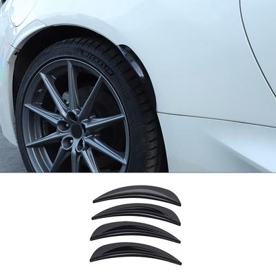 עבור סובארו BRZ -2025 ABS שחור פנסים קדמיים לרכב, מגני בוץ, שפתיים לשפתיים של גבות גלגלים, פסי קישוט, אביזרי רכב