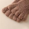 Winter Five Toe Plush Socks Thickened Warm Floor Socks Women Five Toe Fleece Socks  Autumn