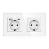 European Standard Smart WiFi Socket with APP Remote, Voice Control, Timer & Power Monitoring