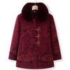 Winter thickened clothes Winter woolen jacket Fleece old lady mink fleece coat