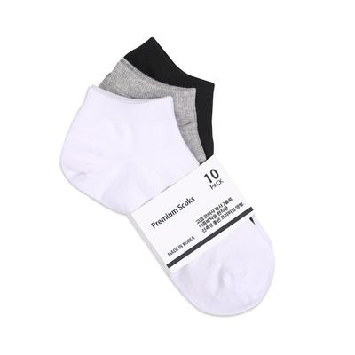 5 Pairs of Premium Sole-reinforced Sneaker Socks for Men and Women