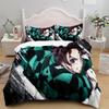 Inosuke Boys Duvet Cover Set EU Single Double King US Twin Full Queen Size slayer Bedclothes