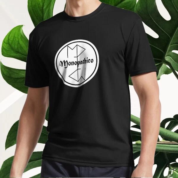 New Monopathico logo Active T-Shirt Logo T-Shirt Funny Size S to 5XL XS