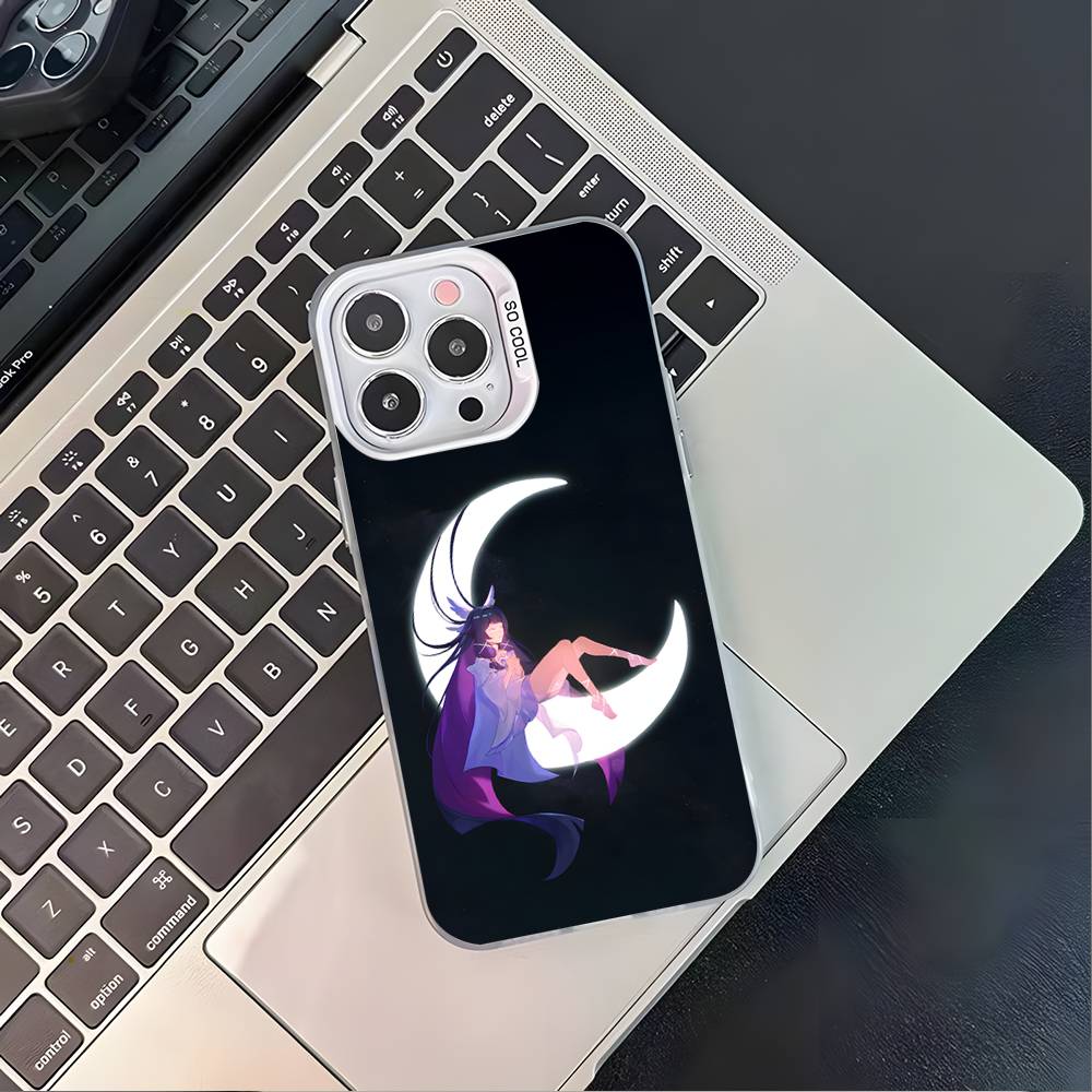 G-Genshin Impact Columbina Phone Case For iPhone 17,16,15,14,13,12,11,Pro,XS,Max,Plus,Mini,SE4,E White Matte Shockproof Cover