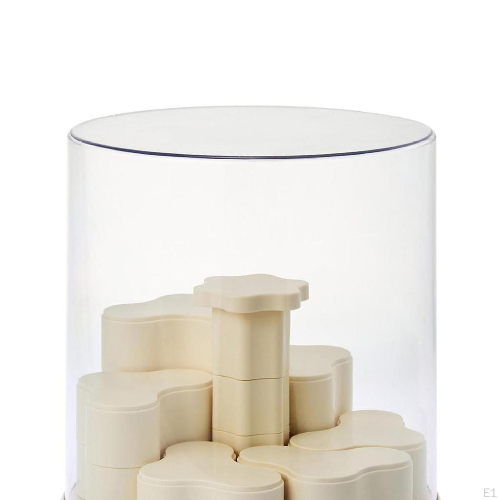 Klare Figuren Ausstellungsbox Staubdicht Feuchtigkeitsgeschützt Vitrine Organizer Puppenständer