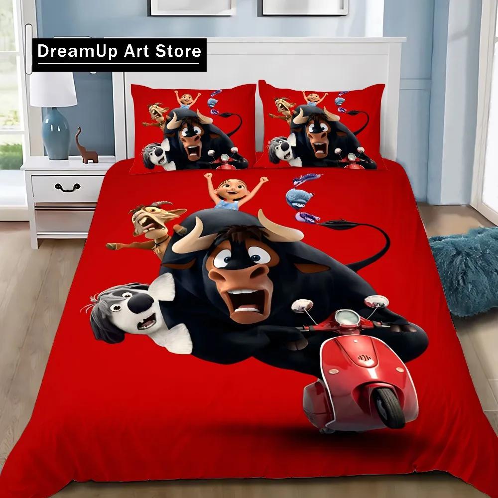 Cute Animal F-Ferdinand Printed Bedding Set Boys Girls Twin Queen King Size Duvet Cover Pillowcase Bed boys Adult Birthday Gifs