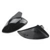Horn Look Black Rearview Side Mirror cover Caps for Volkswagen VW Golf 7 MK7 MK7.5 GTI R GTE GTD 2013-