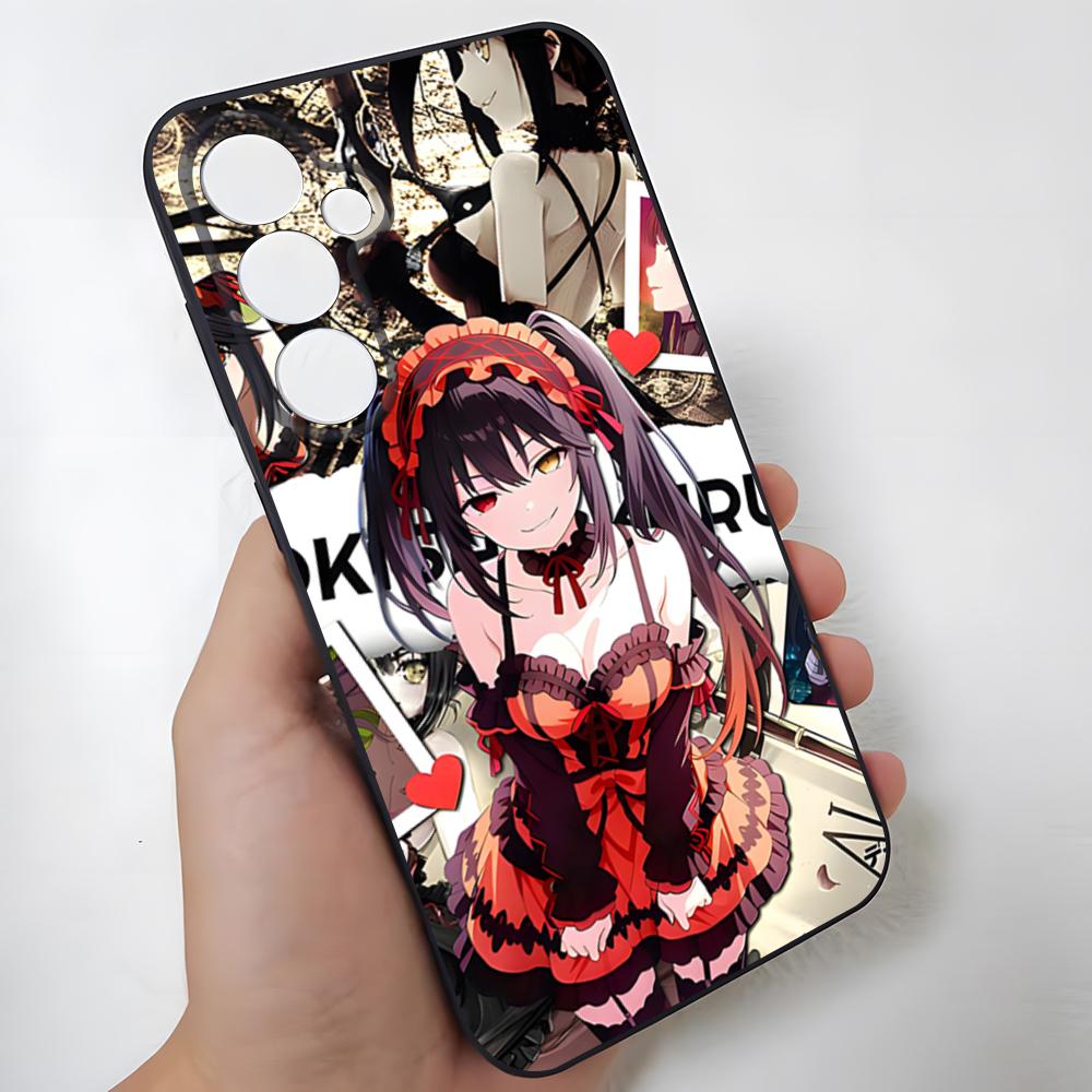 Anime Date A Live Tokisaki Kurumi Niedliche Handyhülle Für Samsung S26 Ultra S25 Edge Ultra S23 S22 S21 S20 Ultra Plus S24 Fe Glas C