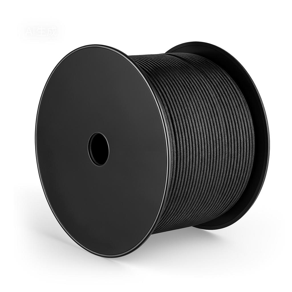 Paracord Rope 4 mm x 305 m Nylon Parachute Cord 550 Tactical, Survival Cord, Heavy Duty 7 Strand, 272 kg High Breaking Strength, Utility Rope, for