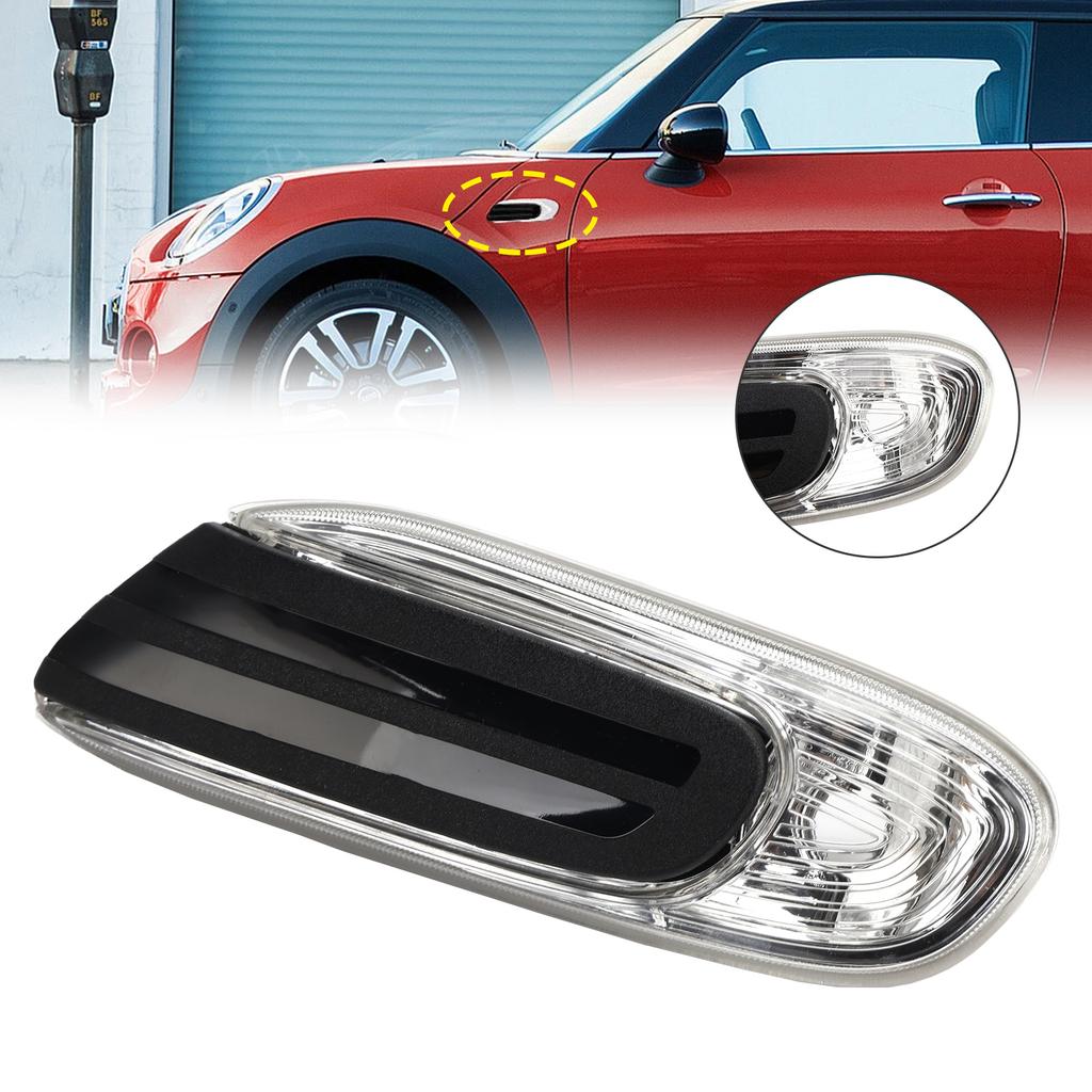 Direction Additional Turn Indicator Lamp White Left 63137298347 For BMW Mini F55 F56 F57