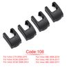 4pcs ABS Car styling Door Check Arm Protection Cover For Volvo XC40 S60 XC60 V60 XC90 V40 S90 C40 V90 Polestar 1 2 2004-2024