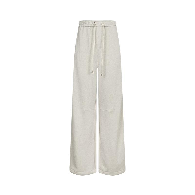 LESS 2026 Spring Cotton Casual Banana Long Pants S