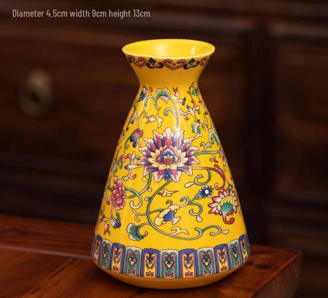 Antique Blue and White Chinese Porcelain Vase - European & American Handicraft for Flower Arrangements