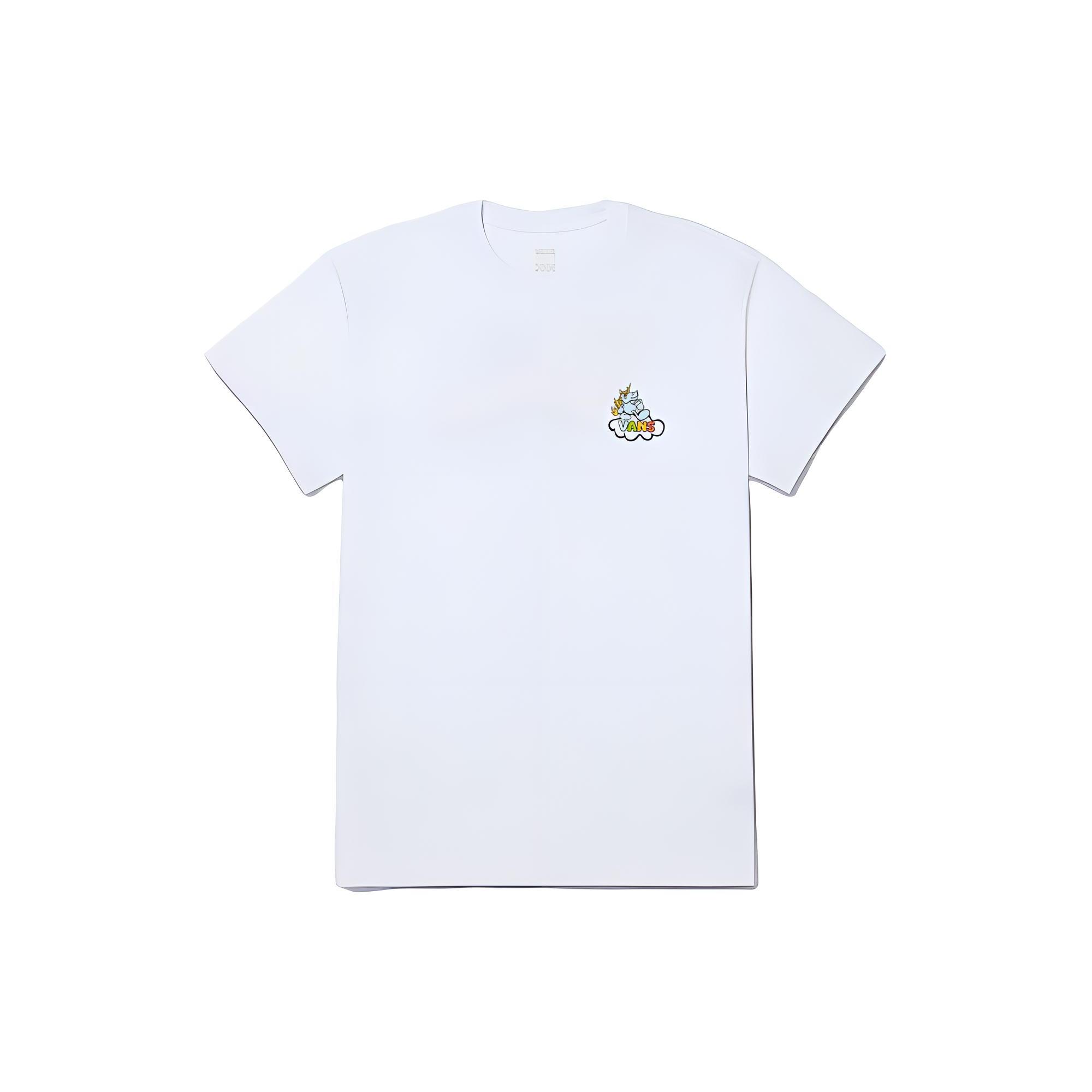 

New Vans T Shirts Women s White VN000C0SWHT M