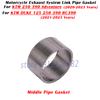 Slip On For KTM DUKE 125 250 390 Adventure 2020 2021 2022 2023 Motorcycle Exhaust Middle Link Pipe Gaskets Connecting Gasket