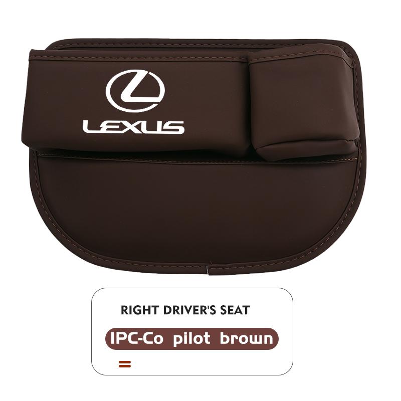 

Leather Car Seat Gap Organizer Seat Crevice Storage Holder Box For Lexus CT ES GS NX IS250 RX350 IS200 LX570 UX250h CT200h