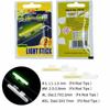Fluorescent Tackle Clip On Fishing Rod Luminous Fishing Float Lightstick Glow Stick Light Sticks