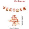 Christmas Banner Garland Merry Christmas Decoration For Home 2025 Xmas Tree Ornaments Gifts Navidad Noel Happy New Year 2025