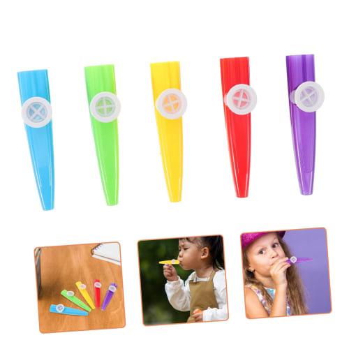 TENDYCOCO 15-Piece Colorful Kazoo Set, Kazoos for Adults, Percussion Kazoos for Adults, Bulk Kazoo Set, Fun Kazoos for Orff Classrooms, Plastic Kazoos
