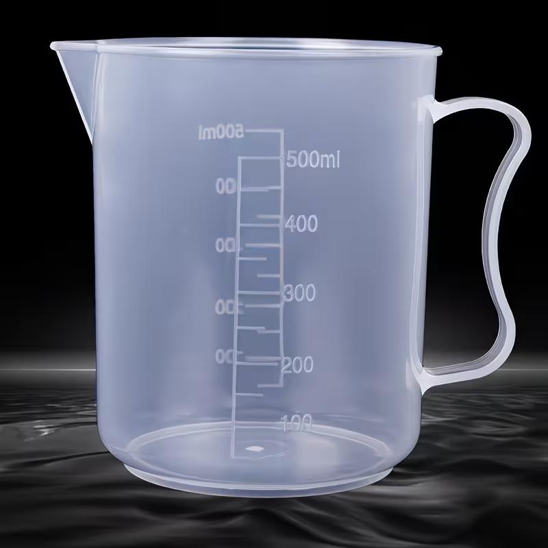 Heat Resistant Kitchen Measuring Cup with Scale Transparent Liquid & Dry Ingredient Measuring Jug for Cooking, Baking, Milk, Water & Flour