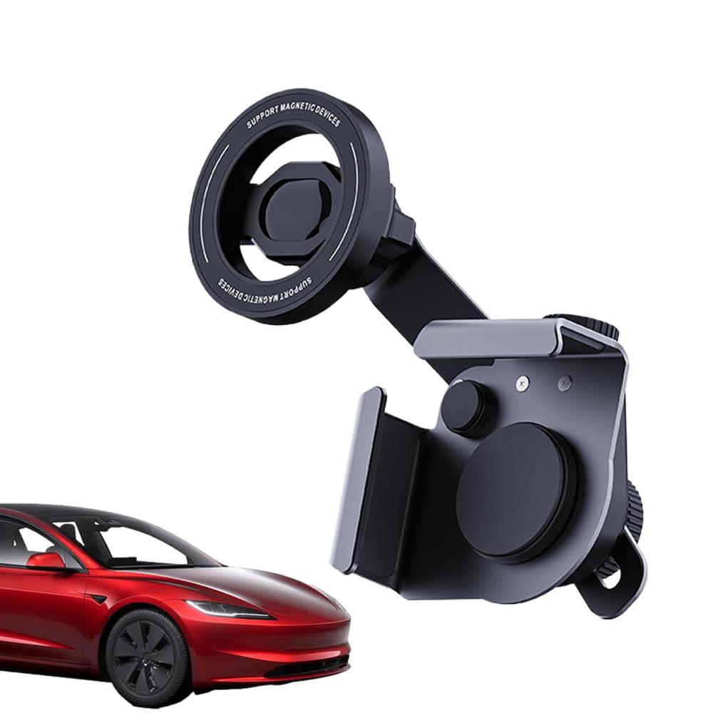 Adjustable Car Cradle Dash Stand Support With Suction Cup magnetic bracket Automobile Mobile Phone Holder Cradle