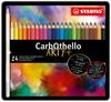 Stabilo Carbotelo Watercolor Pencils, 24-Color Set, 1424-6