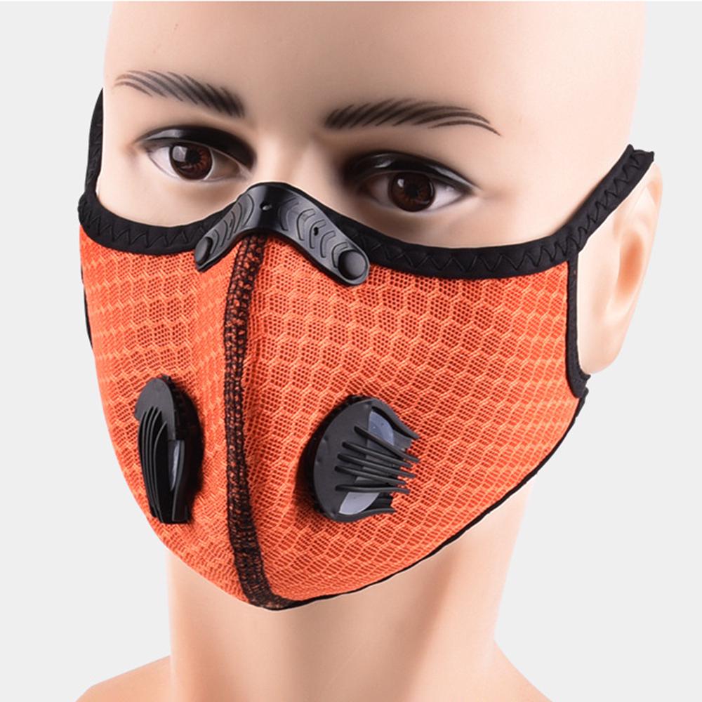 Buy Dust Mask with 5 Replaceable Inner Pads Cycling Running Outdoor