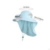 Children Outdoor Hat with Solar Fan Cooling Multifunctional Rechargeable for Sport Golf Hiking