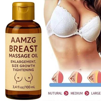 Aamzg Aumento Mamário Beleza Cuidados com o Corpo Óleo Essencial Firme Mulheres Massagem Óleo Essencial - 100ml