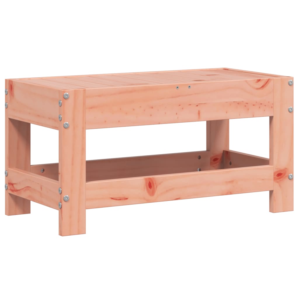 Garden Stool 62 X 30 X 32 Cm Solid Douglas Fir Wood