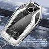 BBKR7 Alloy Leather Car Remote Key Protection Cover Shell For Bmw 1 3 5 7 Series X1 X3 X5 X6 X7 F30 G20 F34 G01 F15 G05 I3 M4 Series
