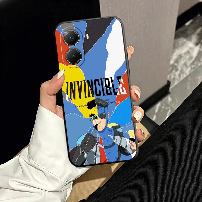 I-Invincible Anime Soft Phone Case for Xiaomi Poco X5 X6 X7 X8 Pro Max X3 F7 F8 Ultra M8 M7 M6 M5 Redmi 15 15C 14C 13C 12C X4 F6