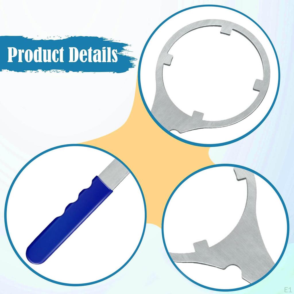 Water Wrench Housing Wrench,Professional Versatile Compact Hand Tool Extended Handle with